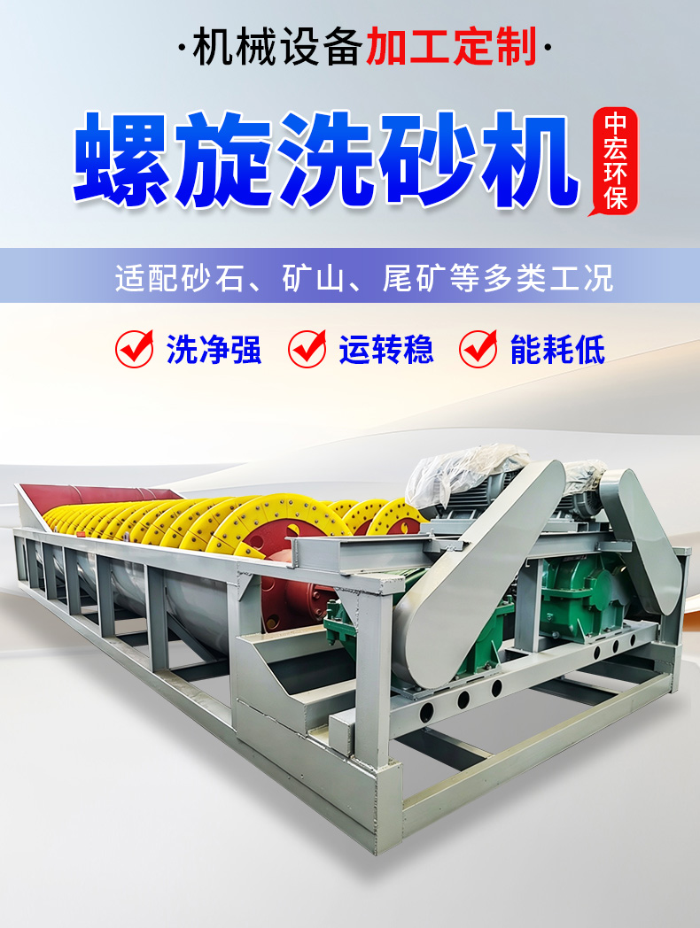 螺旋洗砂机(图1)